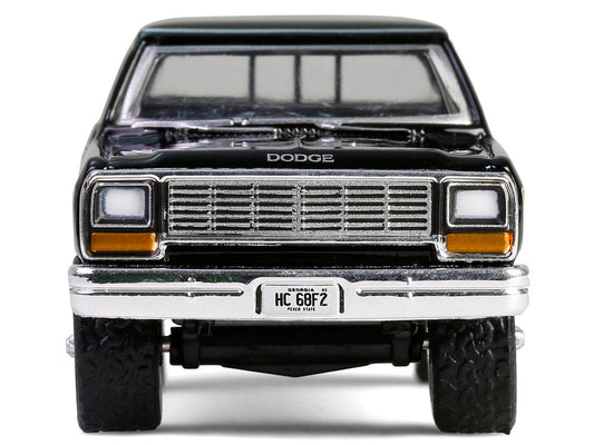 1981 Dodge Power Ram Prospector Pickup Truck Black "The A-Team" (1983-1987) TV Series "Hollywood Series" Release #43 1/64 Diecast Model Car by Greenlight LuxuryLifeWay Online Store