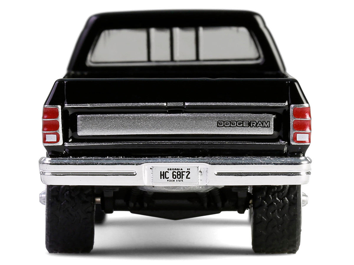 1981 Dodge Power Ram Prospector Pickup Truck Black "The A-Team" (1983-1987) TV Series "Hollywood Series" Release #43 1/64 Diecast Model Car by Greenlight LuxuryLifeWay Online Store