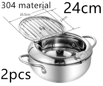 Stainless Steel Telescopic Folding Basket Frying Basket French Fries Degreasing Kitchen Tool CJD2