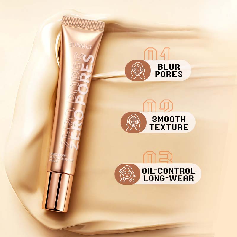 HUNMUI Poreless Soft-Focus Primer 20g Tri Light Beauty