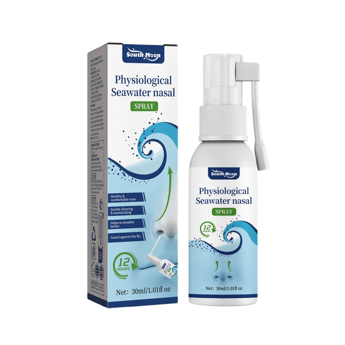 Nasal Care Spray 30ml Box Tri Light Beauty
