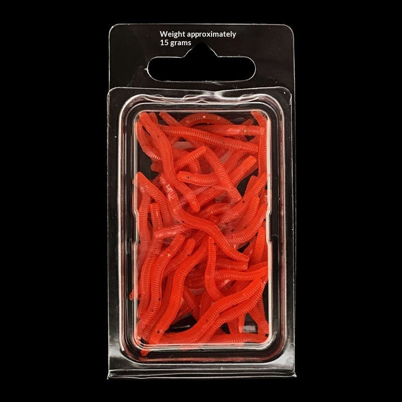 Bionic Earthworm TPR Soft Lure Tri Light Beauty