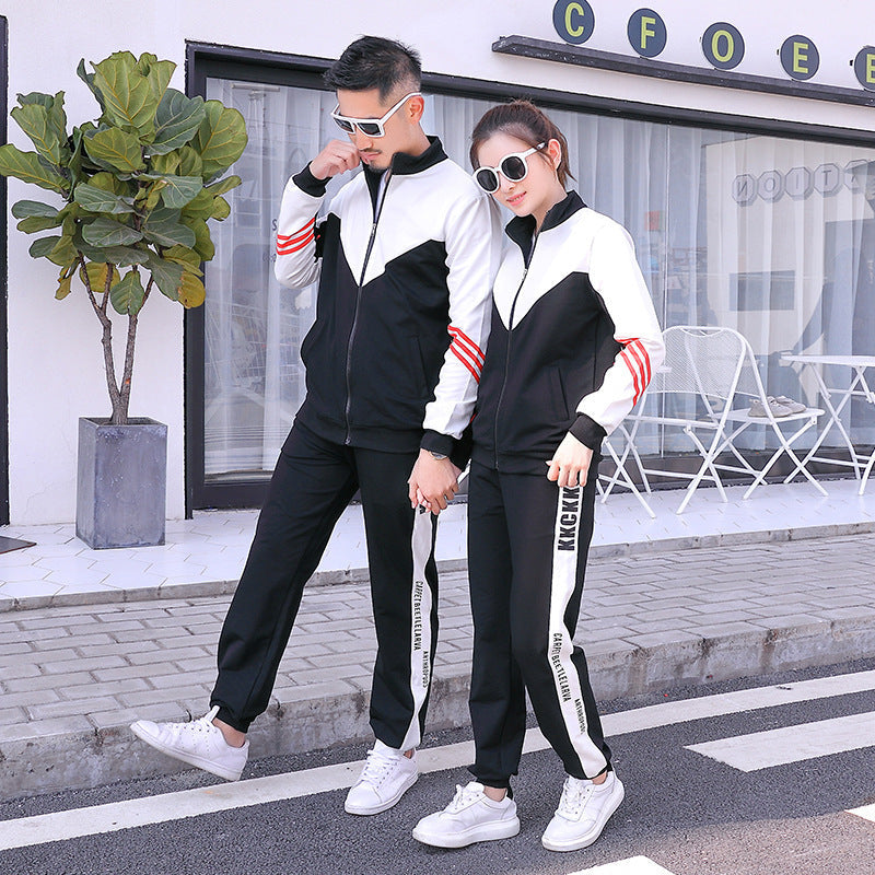 Parent-child Sportswear Mother-daughter Father-son Suit School Uniform LadyShow.Store