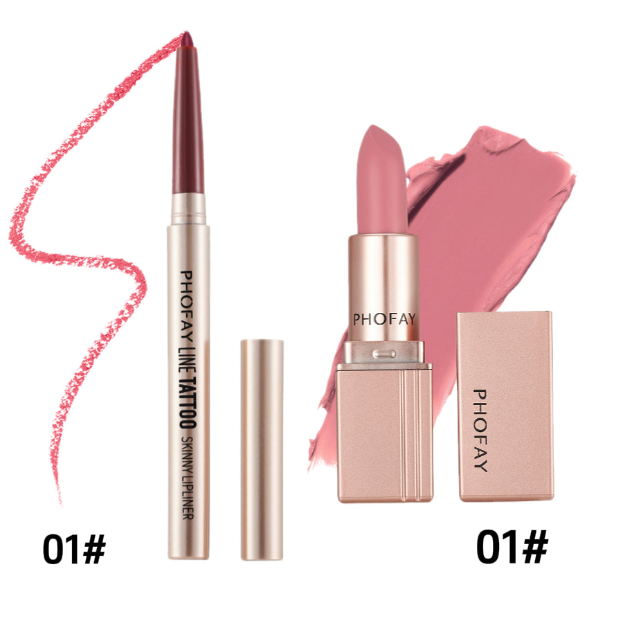 PHOFAY Matte Lipstick LadyShow.Store