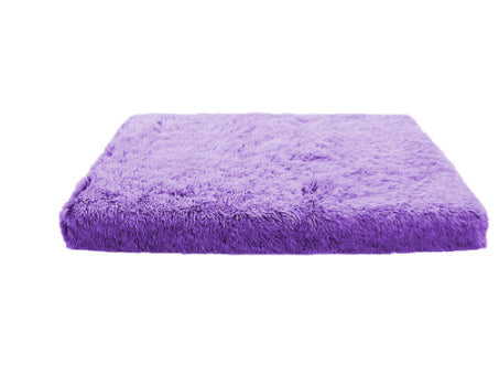 Plush Square Pet Bed Wave Memory Foam Deep Sleep Dog Sofa Bed Pets Fashion