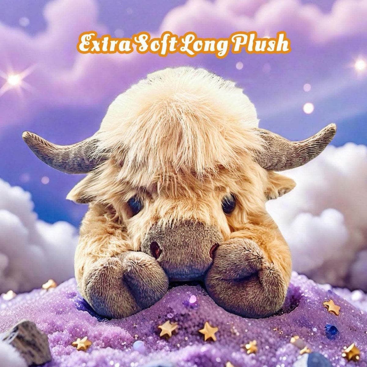 Creative Cartoon Household Highland Cow Plush Toy Pets Fashion