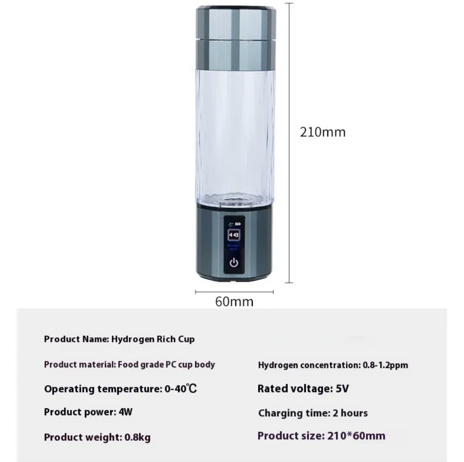 Portable Hydrogen-Rich Water Bottle LadyShow.Store