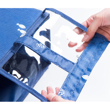 Oxford Fabric Shoe Storage Box Organizer Foldable Washable Dustproof Flip Parts Storage Box LuxuryLifeWay Online Store