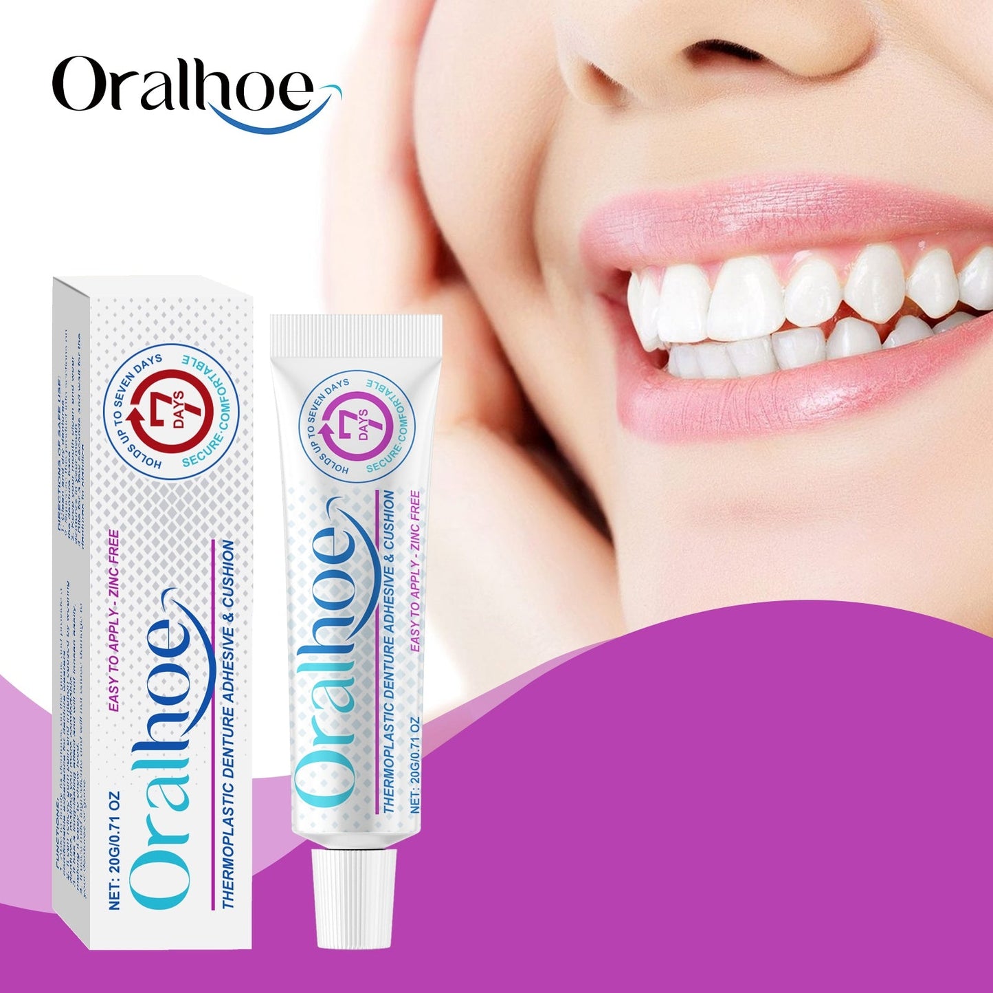 Denture Adhesive 20g Tri Light Beauty