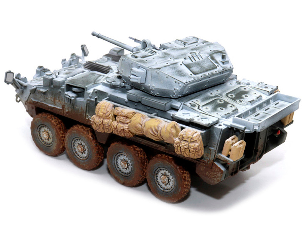 United States M1296 Stryker ICV (Infantry Carrier Vehicle) Dragoon Olive Drab (Snowy Version) "2nd Cav. Germany" (2020) "NEO Dragon Armor" Series 1/72 Plastic Model by Dragon Models LuxuryLifeWay Online Store