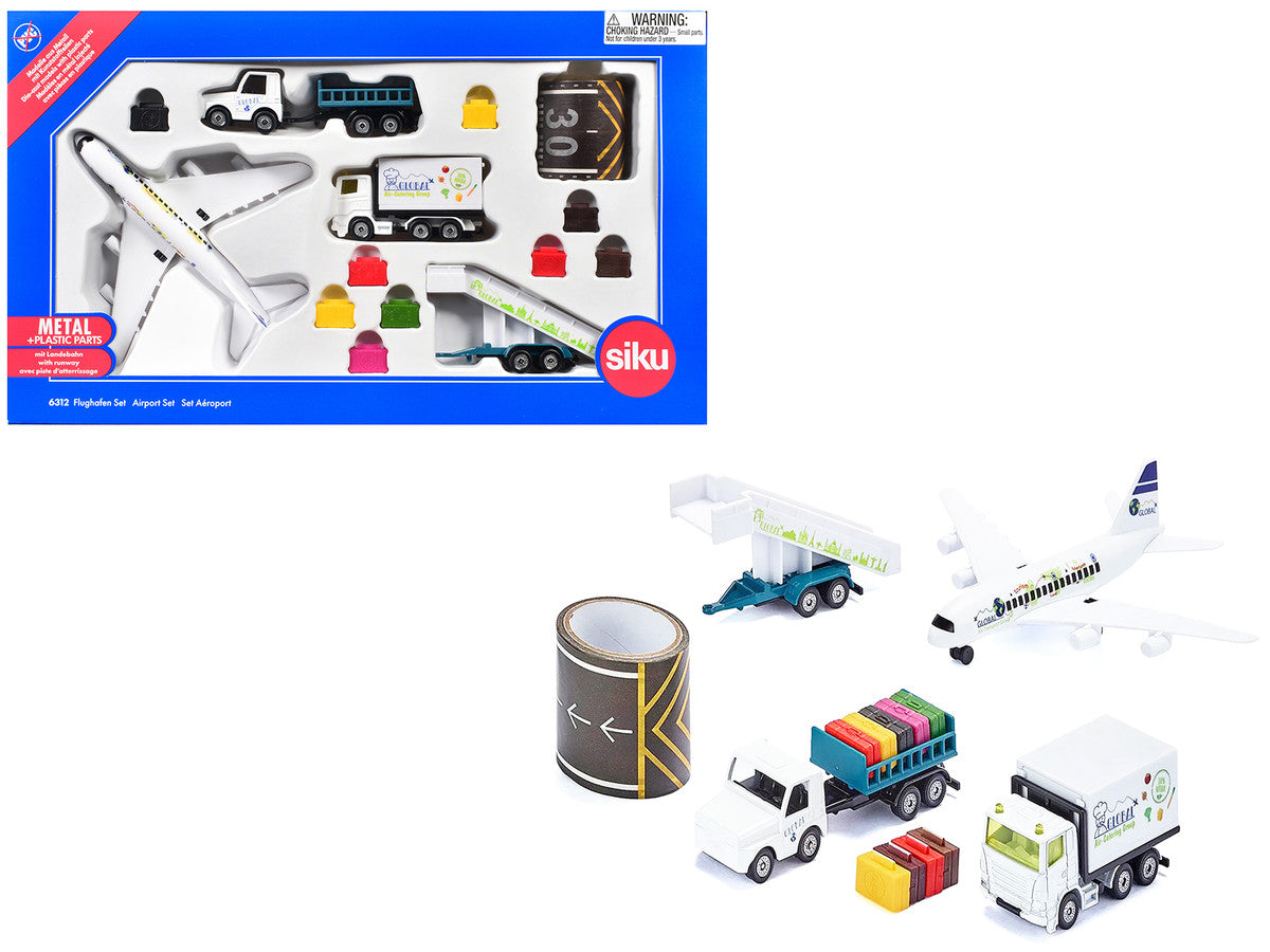 Airport 14 piece Set Diecast Models by Siku LuxuryLifeWay Online Store