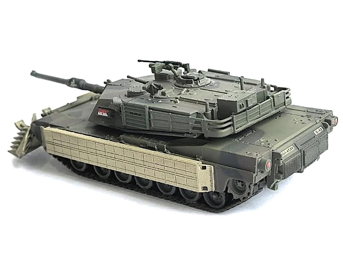 United States M1A1 AIM (Abrams Integrated Management) Tank with Mine Plow (Plowing Mode) #68 "United States Army" Olive Drab "NEO Dragon Armor" Series 1/72 Plastic Model by Dragon Models LuxuryLifeWay Online Store