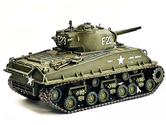 United States M4A3 HVSS POA-CWS-H5 Flamethrower Tank Olive Drab F-23 "US Marine Corps Korea" (1951) "NEO Dragon Armor" Series 1/72 Plastic Model by Dragon Models LuxuryLifeWay Online Store