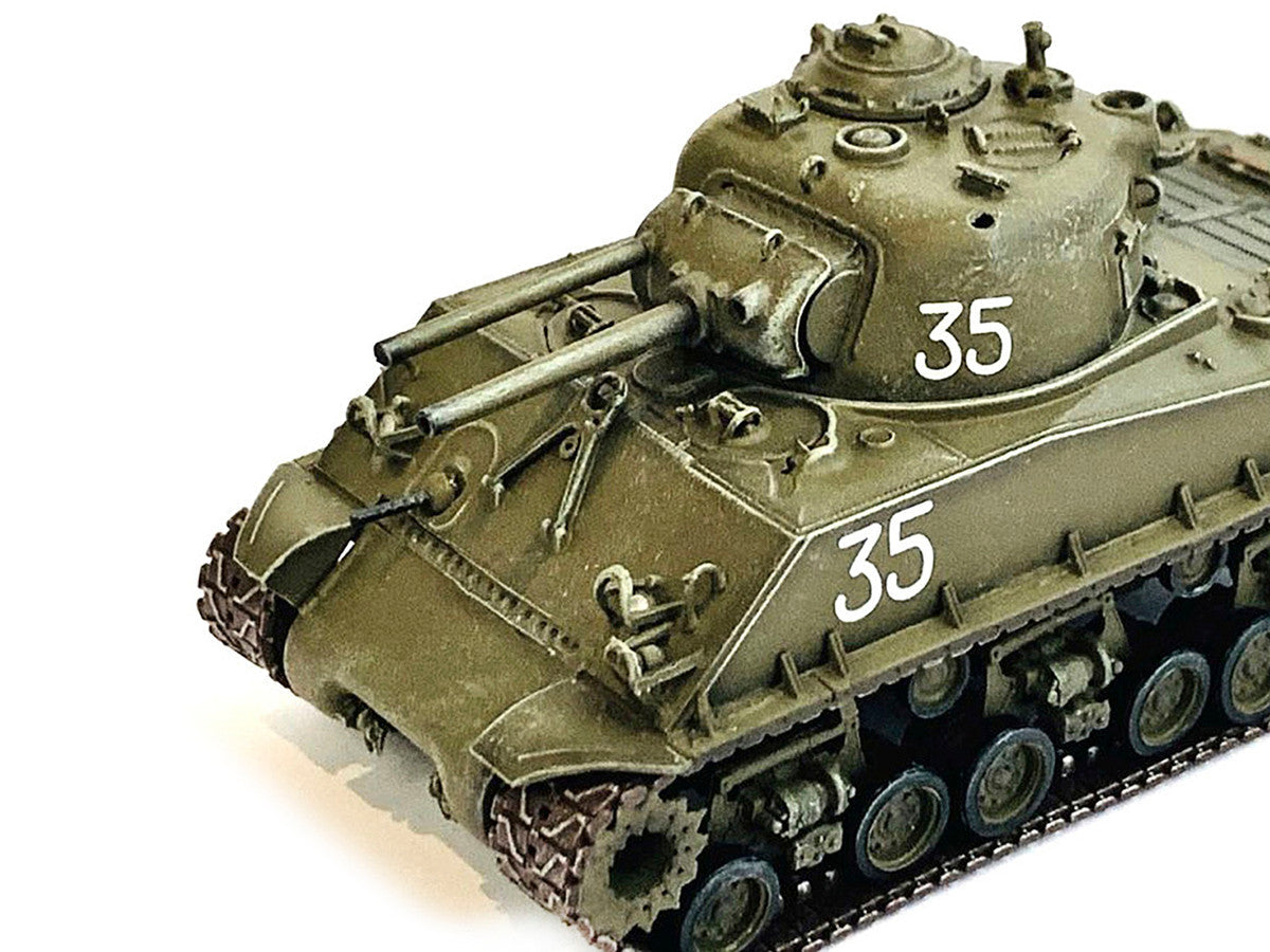 United States M4A3 HVSS POA-CWS-H5 Flamethrower Tank Olive Drab #35 "Hawaii" (1951) "NEO Dragon Armor" Series 1/72 Plastic Model by Dragon Models LuxuryLifeWay Online Store