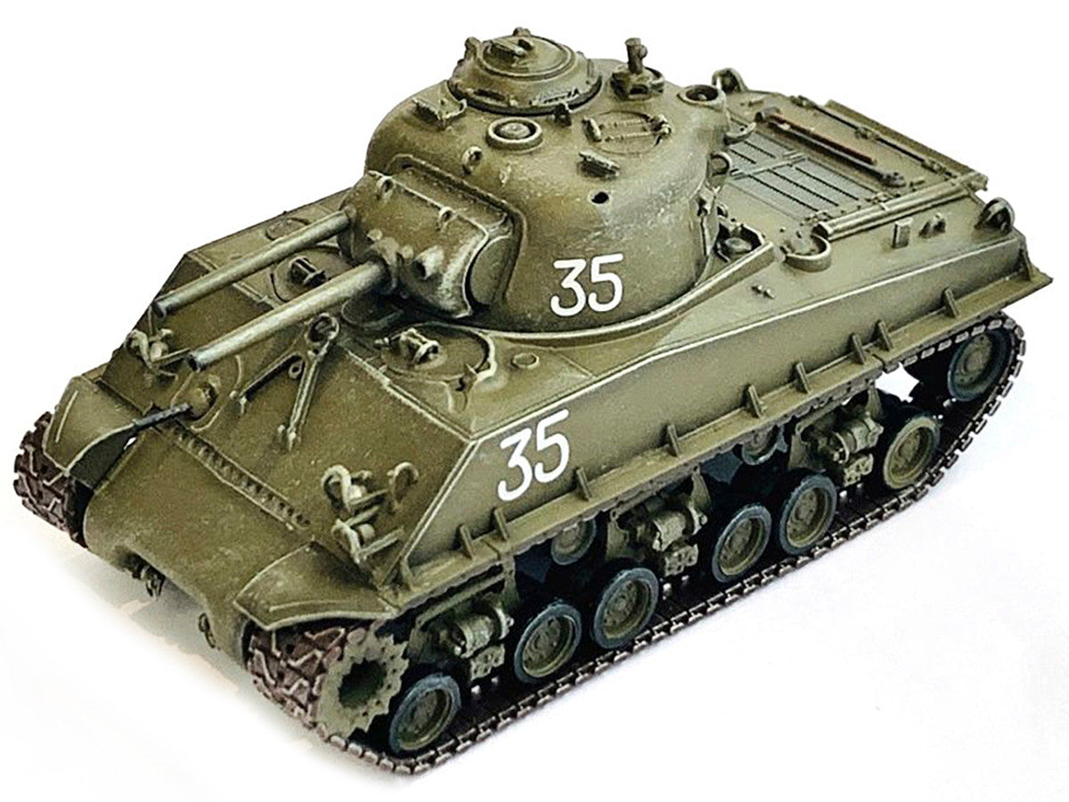 United States M4A3 HVSS POA-CWS-H5 Flamethrower Tank Olive Drab #35 "Hawaii" (1951) "NEO Dragon Armor" Series 1/72 Plastic Model by Dragon Models LuxuryLifeWay Online Store