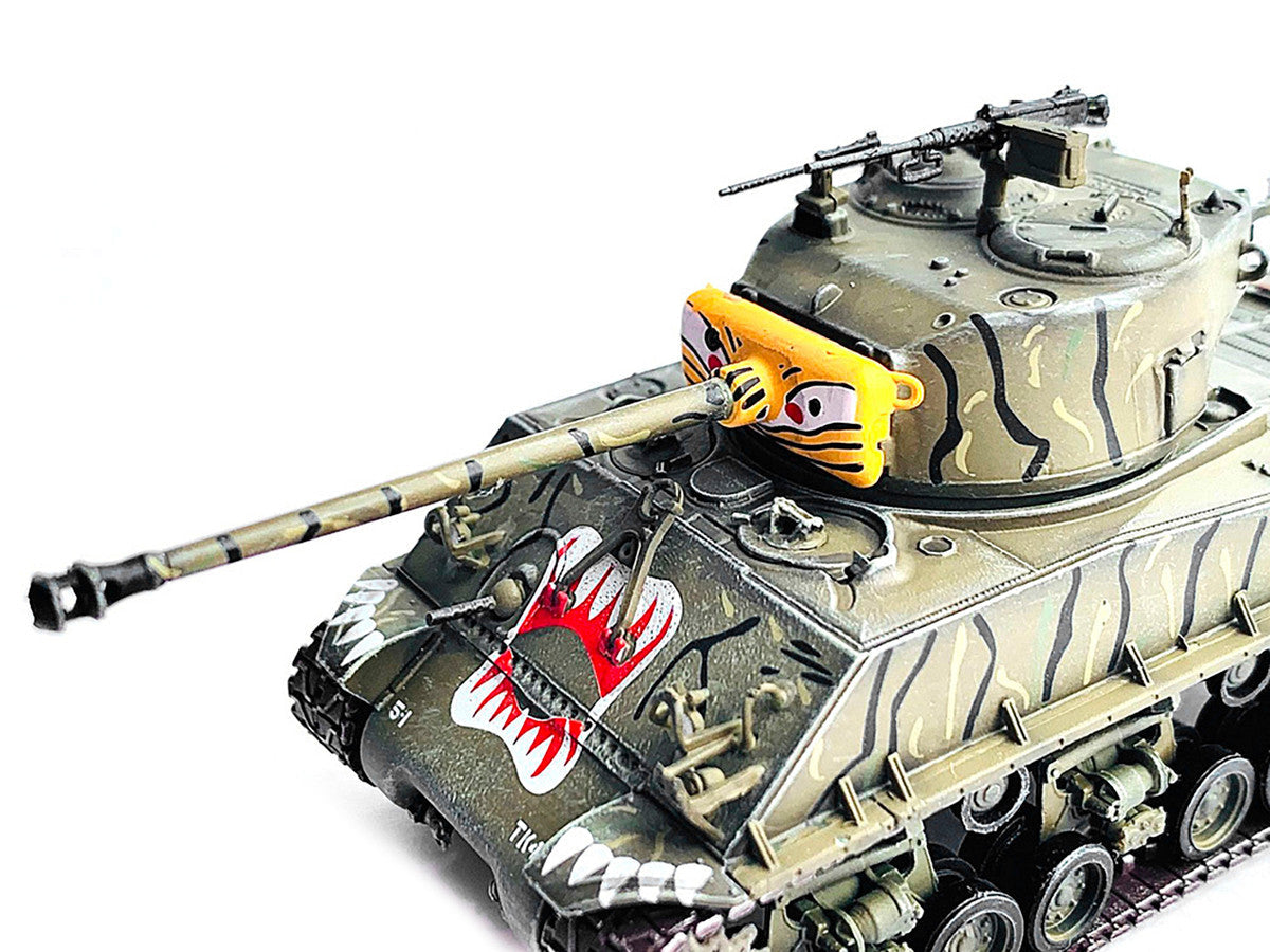 United States M4A3E8 Sherman "Tiger Face" Tank "24th Infantry Div. Han River Korea" (1951) "NEO Dragon Armor" Series 1/72 Plastic Model by Dragon Models LuxuryLifeWay Online Store