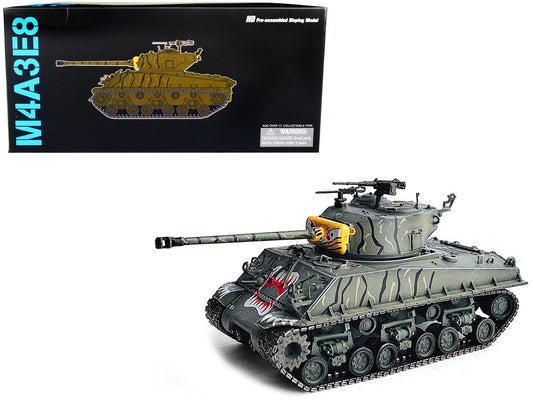United States M4A3E8 Sherman "Tiger Face" Tank "24th Infantry Div. Han River Korea" (1951) "NEO Dragon Armor" Series 1/72 Plastic Model by Dragon Models LuxuryLifeWay Online Store