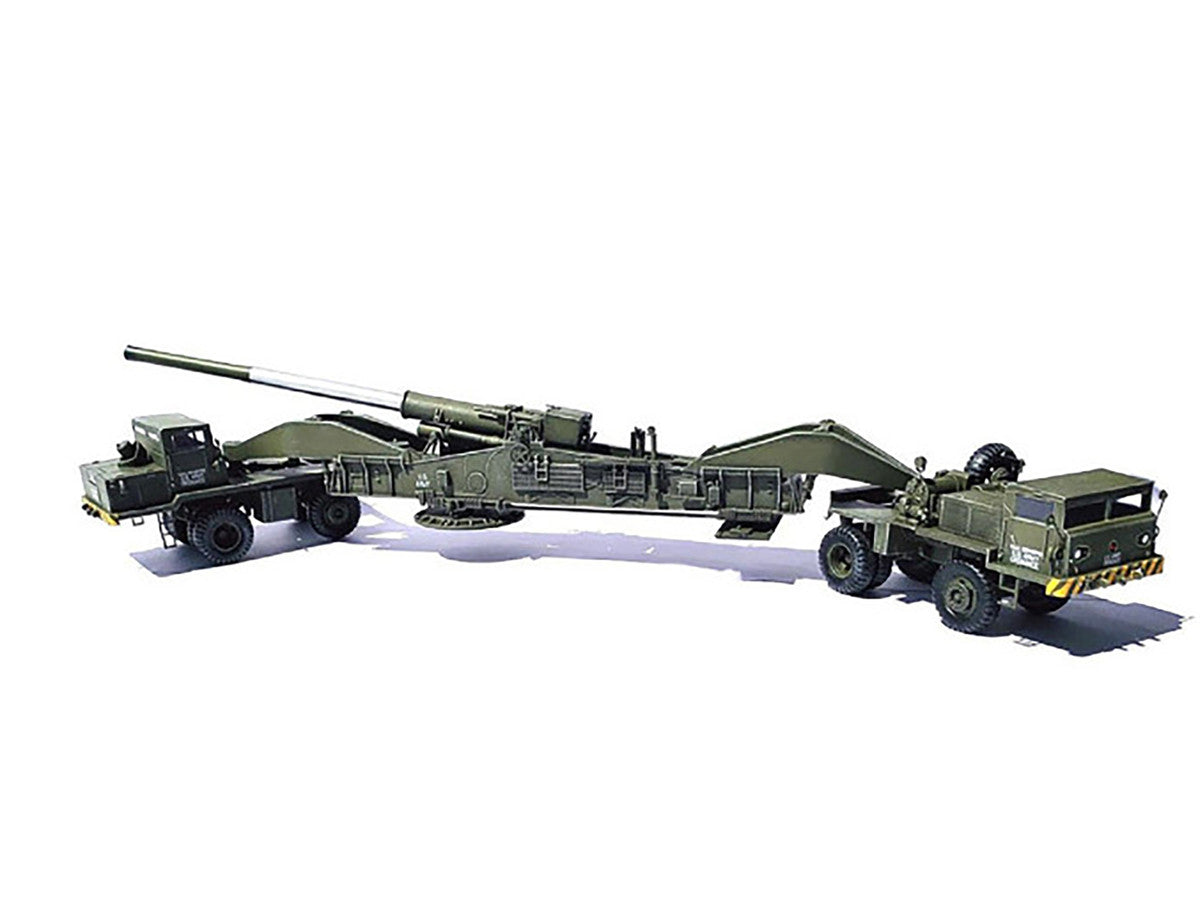 United States M65 Atomic Cannon "Atomic Annie" Artillery Olive Drab "Traveling Mode" US Army "NEO Dragon Armor" Series 1/72 Plastic Model by Dragon Models LuxuryLifeWay Online Store