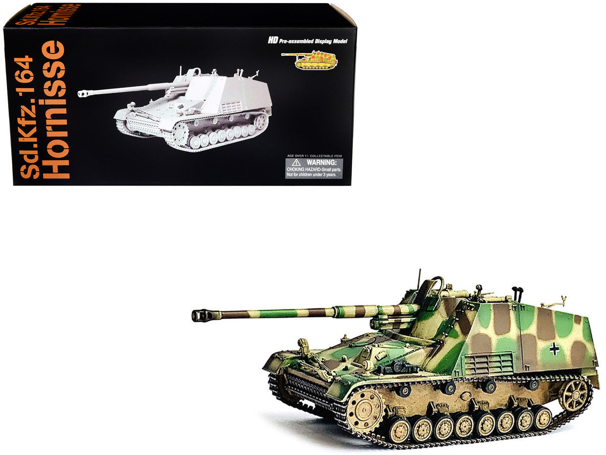 German Sd.Kfz.164 Hornisse "Nashorn" Armored Vehicle "German Army" "NEO Dragon Armor" Series 1/72 Plastic Model by Dragon Models LuxuryLifeWay Online Store