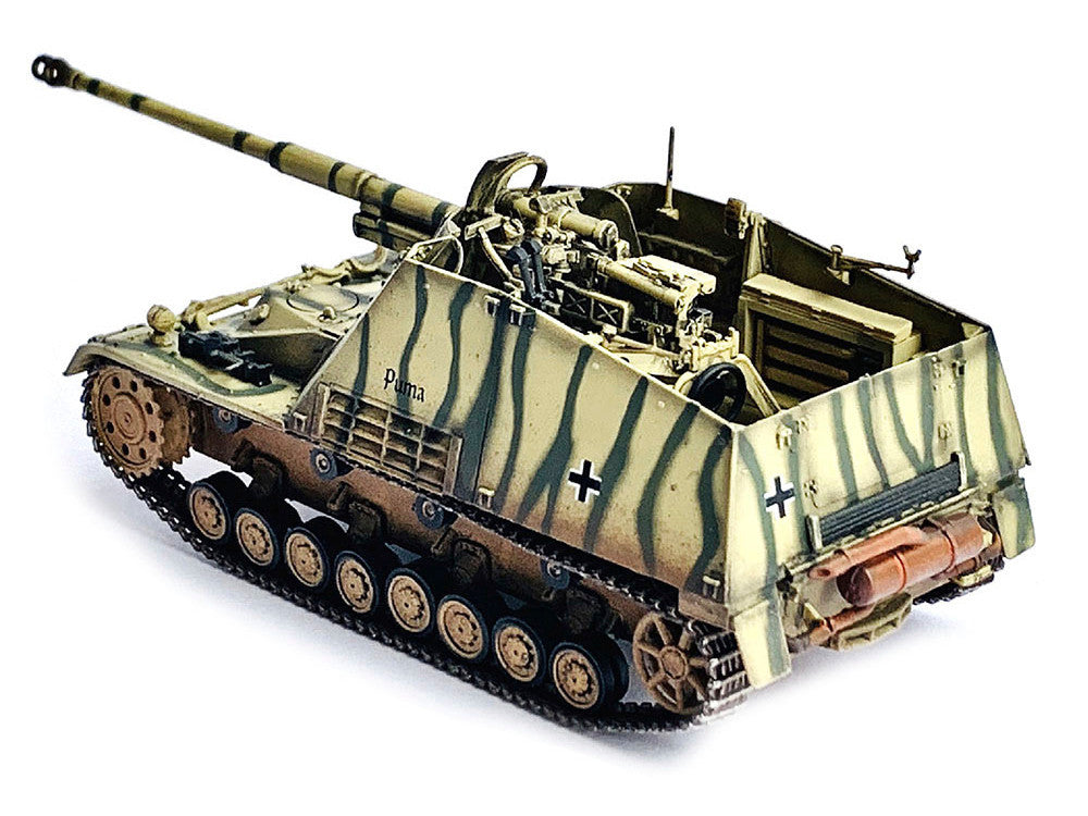 German Sd.Kfz.164 Hornisse "Nashorn" Armored Vehicle "Puma German Army" "NEO Dragon Armor" Series 1/72 Plastic Model by Dragon Models LuxuryLifeWay Online Store