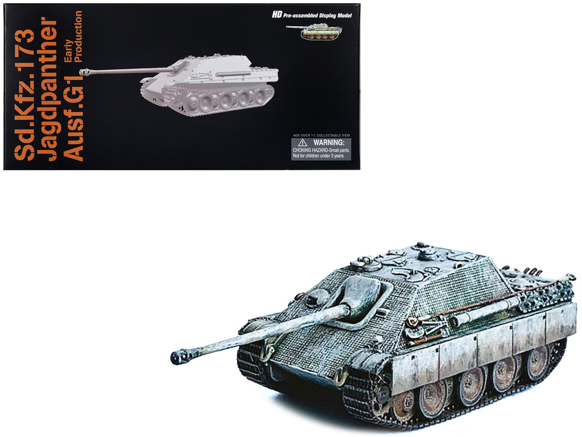 Germany Sd.Kfz.173 Jagdpanther Ausf.G1 Early Production Tank "Pz.Div. Grossdeutschland" (1944) "NEO Dragon Armor" Series 1/72 Plastic Model by Dragon Models LuxuryLifeWay Online Store