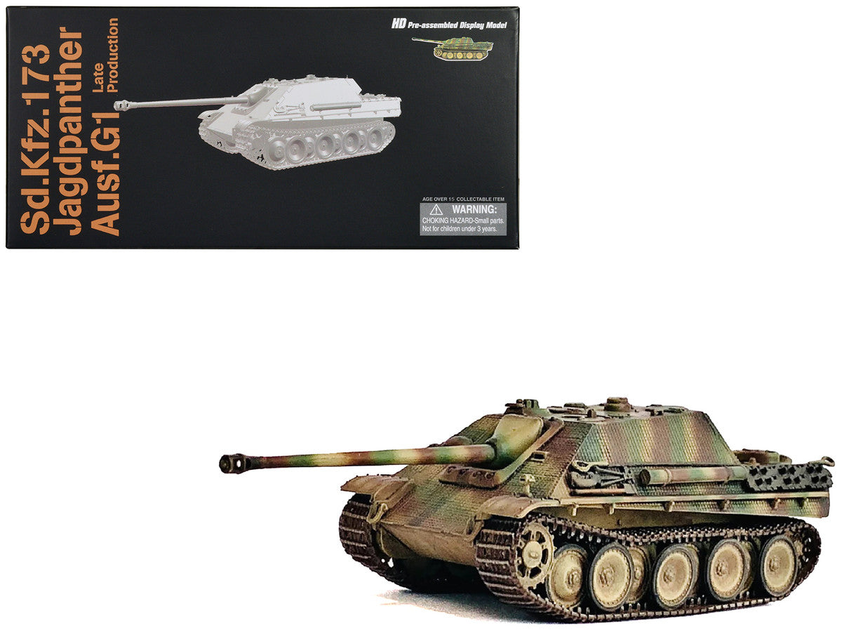 Germany Sd.Kfz.173 Jagdpanther Ausf.G1 Late Production Tank "sPz.Jg.Abt.560 Ardennes" (1944) "NEO Dragon Armor" Series 1/72 Plastic Model by Dragon Models LuxuryLifeWay Online Store