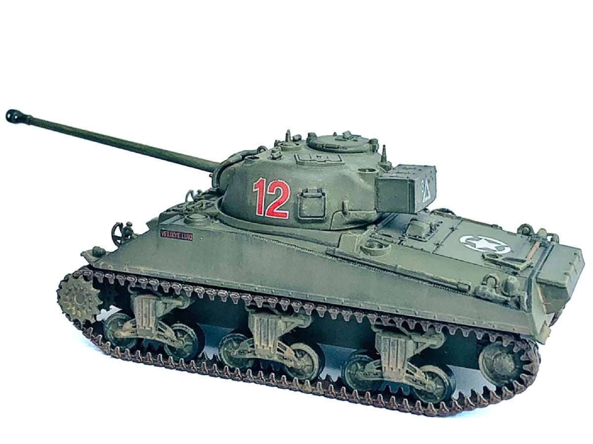 British Sherman Firefly Vc Tank #12 "3 Troop A Sqd. Northamptonshire Yeomanry France" (1944) "NEO Dragon Armor" Series 1/72 Plastic Model by Dragon Models LuxuryLifeWay Online Store