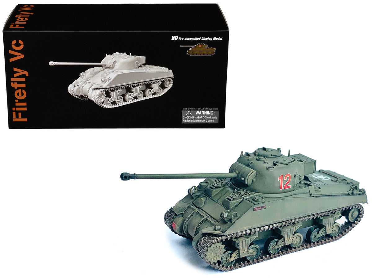 British Sherman Firefly Vc Tank #12 "3 Troop A Sqd. Northamptonshire Yeomanry France" (1944) "NEO Dragon Armor" Series 1/72 Plastic Model by Dragon Models LuxuryLifeWay Online Store