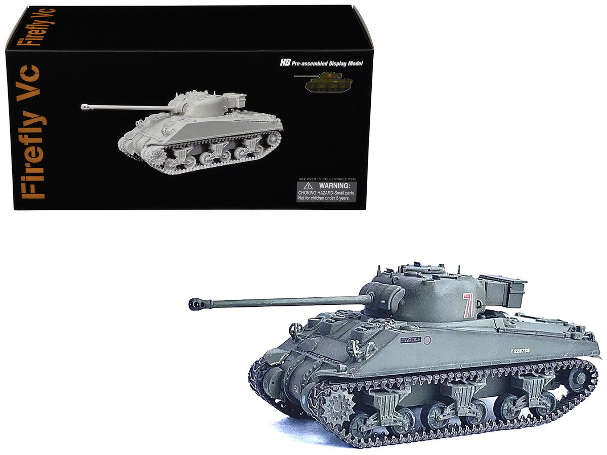 British Sherman Firefly Vc Tank #71 "13th/18th Royal Hussars Armoured Brigade Normandy France" (1944) "NEO Dragon Armor" Series 1/72 Plastic Model by Dragon Models LuxuryLifeWay Online Store