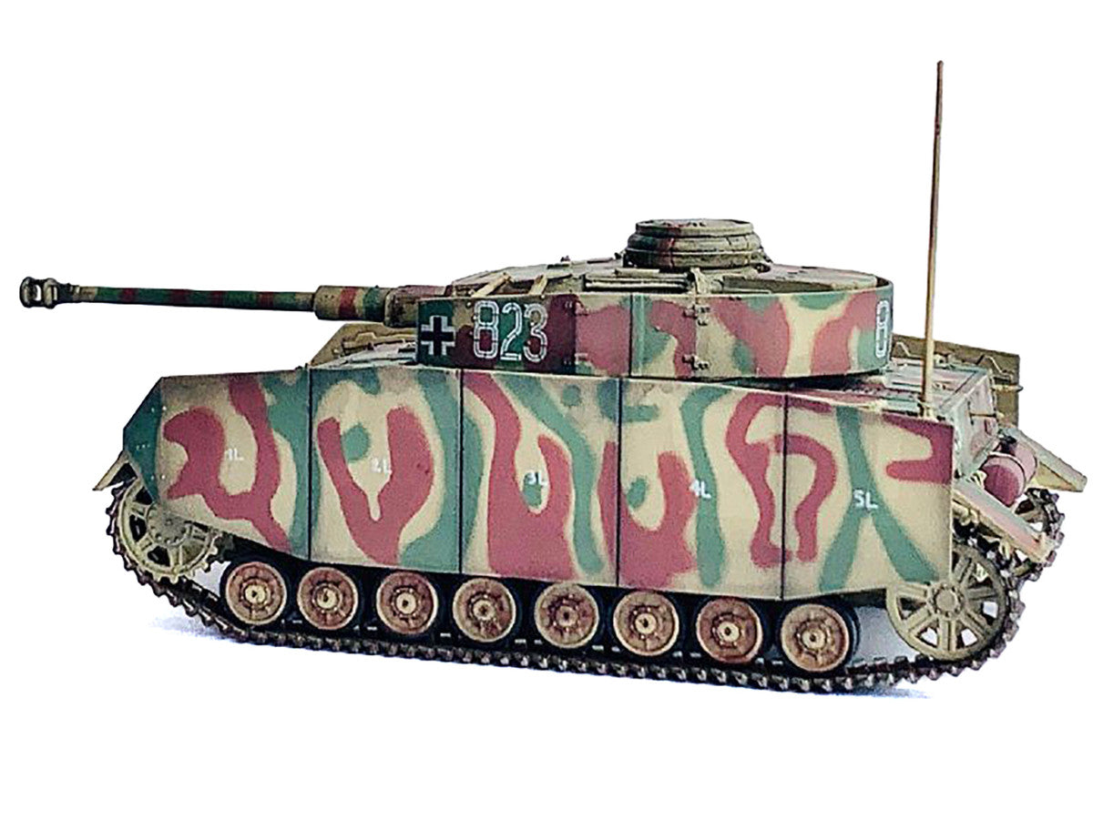 Germany Pz.Kpfw.IV Ausf.H with Schurzen Tank #823 "2.Pz.Div. Normandy" (1944) "NEO Dragon Armor" Series 1/72 Plastic Model by Dragon Models LuxuryLifeWay Online Store