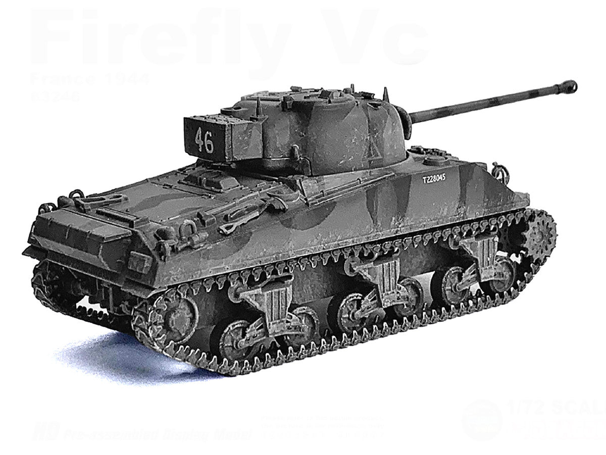 British Sherman Firefly VC Tank "4th/7th Royal Dragoon Guard 8th Armoured Brigade France" (1944) "NEO Dragon Armor" Series 1/72 Plastic Model by Dragon Models LuxuryLifeWay Online Store