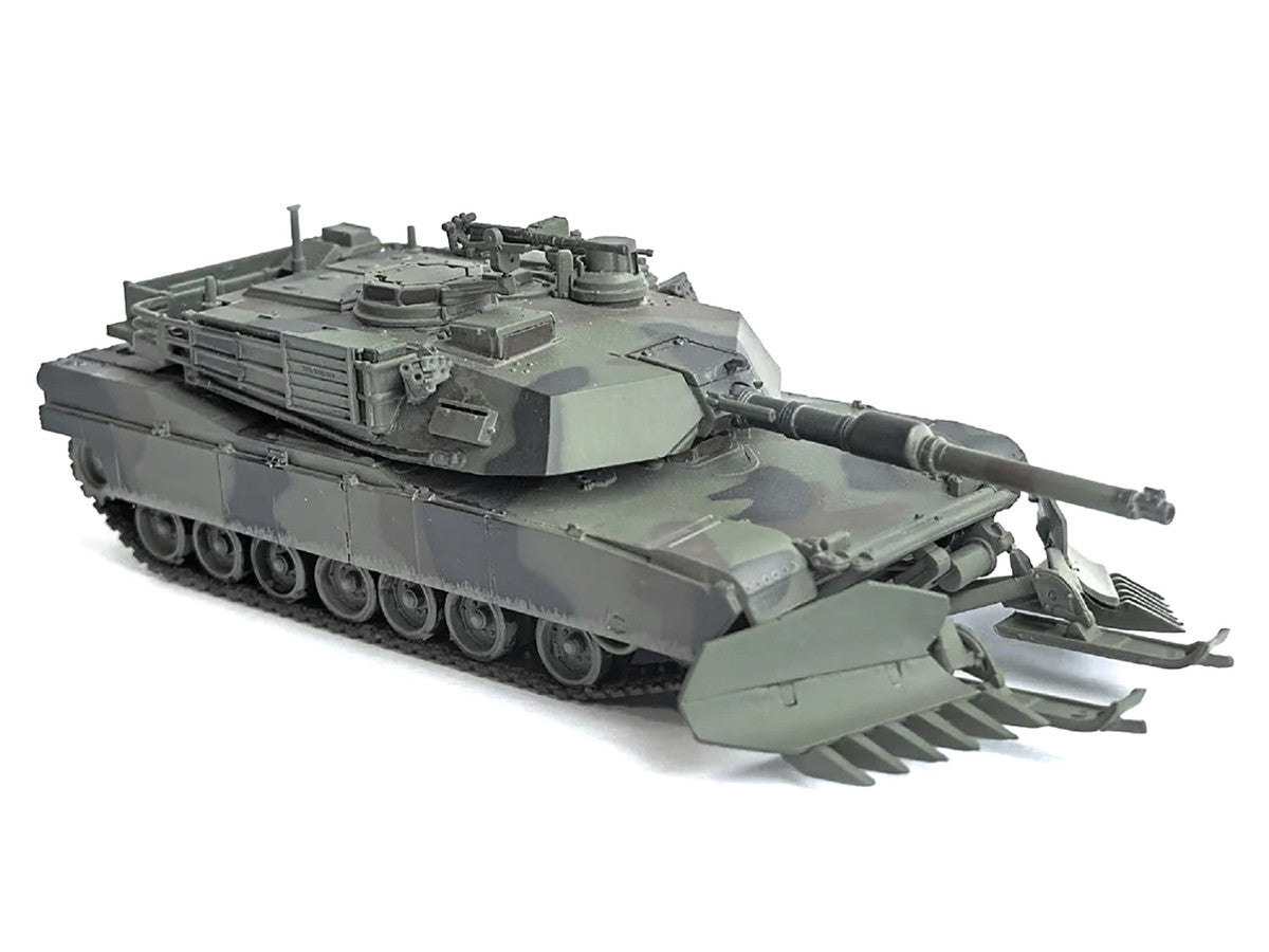 United States M1A2 SEP (System Enhancement Package) Tank with Mine Plow (Plowing Mode) "United States Army 1st Battalion 16th Cav. Reg. Fort Knox" (2002)" Green Camouflage "NEO Dragon Armor" Series 1/72 Plastic Model by Dragon Models LuxuryLifeWay Online Store