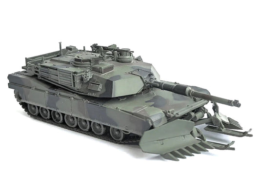 United States M1A2 SEP (System Enhancement Package) Tank with Mine Plow (Plowing Mode) "United States Army 1st Battalion 16th Cav. Reg. Fort Knox" (2002)" Green Camouflage "NEO Dragon Armor" Series 1/72 Plastic Model by Dragon Models LuxuryLifeWay Online Store