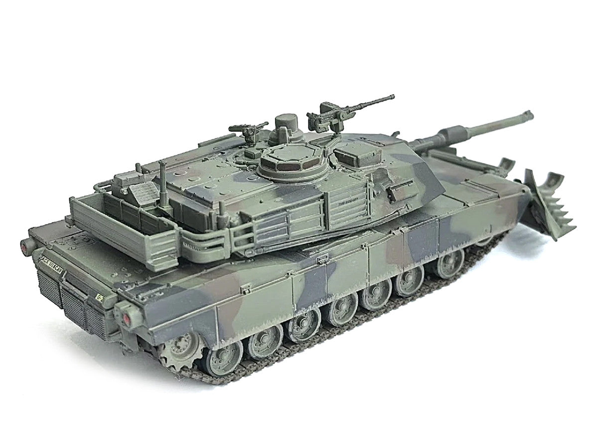 United States M1A2 SEP (System Enhancement Package) Tank with Mine Plow (Plowing Mode) "United States Army 1st Battalion 16th Cav. Reg. Fort Knox" (2002)" Green Camouflage "NEO Dragon Armor" Series 1/72 Plastic Model by Dragon Models LuxuryLifeWay Online Store