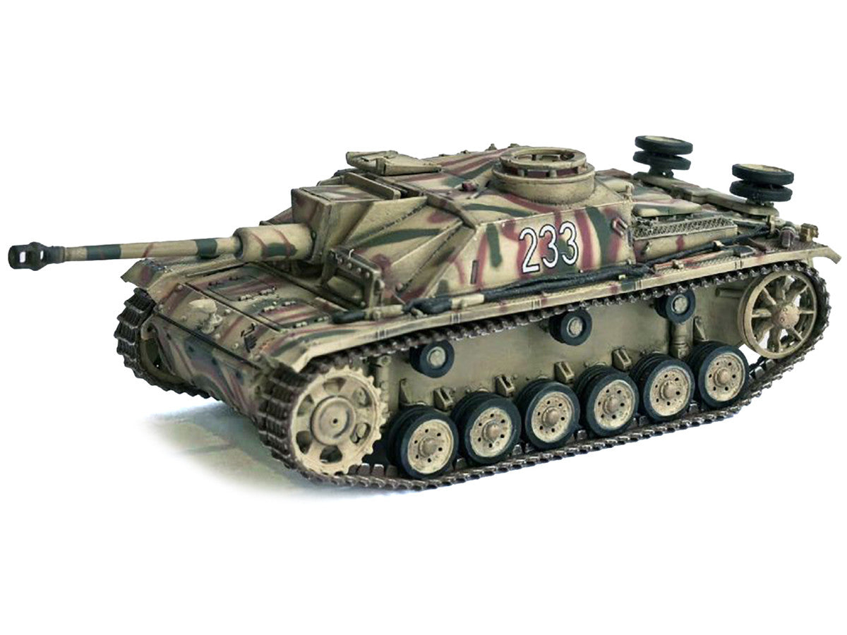 Germany StuG III Ausf. G "Early Production" Tank "#233 Pz.Abt. 103 3.Pz.Gren. Div. Rome" (1943) "NEO Dragon Armor" Series 1/72 Plastic Model by Dragon Models LuxuryLifeWay Online Store