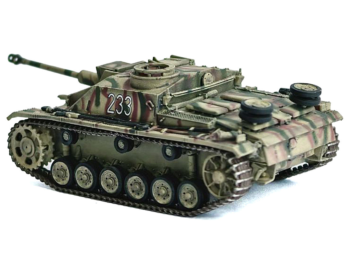 Germany StuG III Ausf. G "Early Production" Tank "#233 Pz.Abt. 103 3.Pz.Gren. Div. Rome" (1943) "NEO Dragon Armor" Series 1/72 Plastic Model by Dragon Models LuxuryLifeWay Online Store
