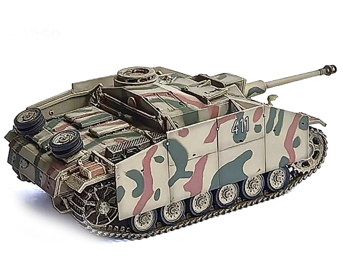 Germany StuG.III Ausf.G Early Production Tank with Schurzen #411 "Panzer Abteilung 115 Italy" (1943) "NEO Dragon Armor" Series 1/72 Plastic Model by Dragon Models LuxuryLifeWay Online Store