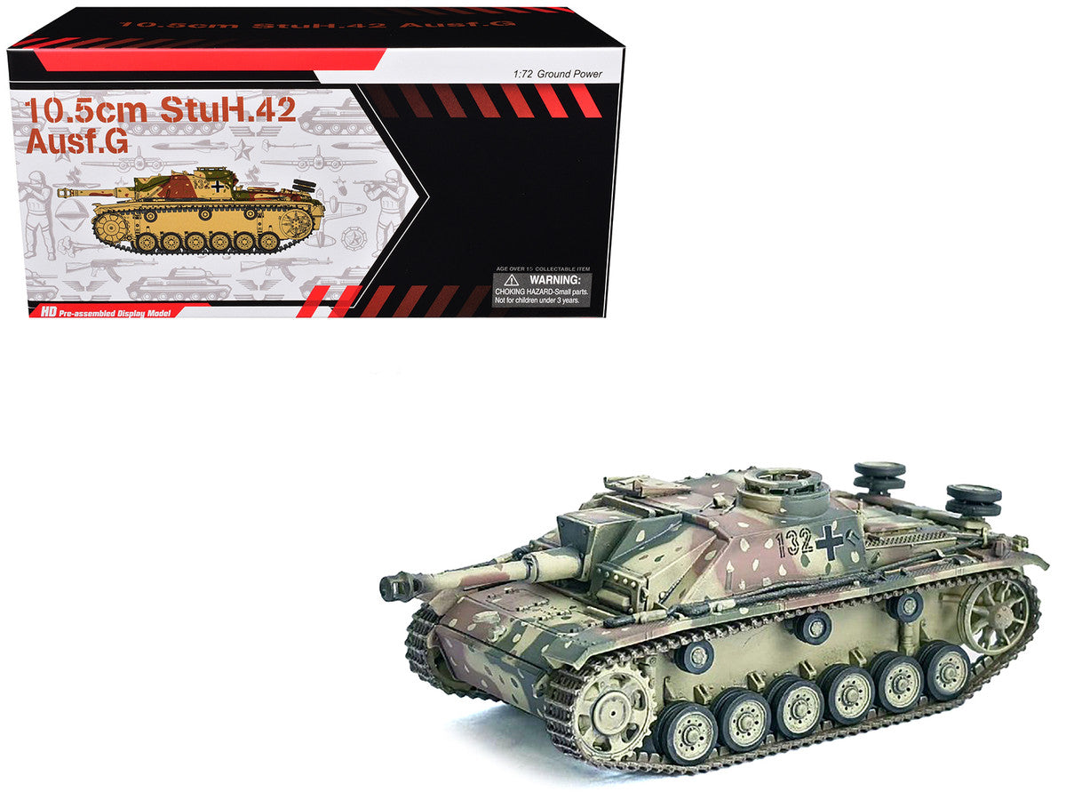 Germany 10.5cm StuH.42 Ausf. G Tank "Unidentified Unit Ardennes" (1944) "NEO Dragon Armor" Series 1/72 Plastic Model by Dragon Models LuxuryLifeWay Online Store