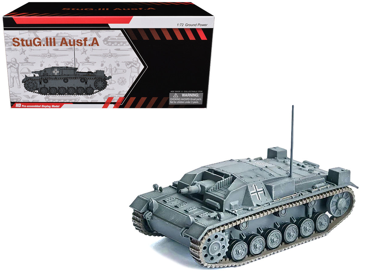 Germany StuG.III Ausf.A Tank "LAH France" (1940) "NEO Dragon Armor" Series 1/72 Plastic Model by Dragon Models LuxuryLifeWay Online Store