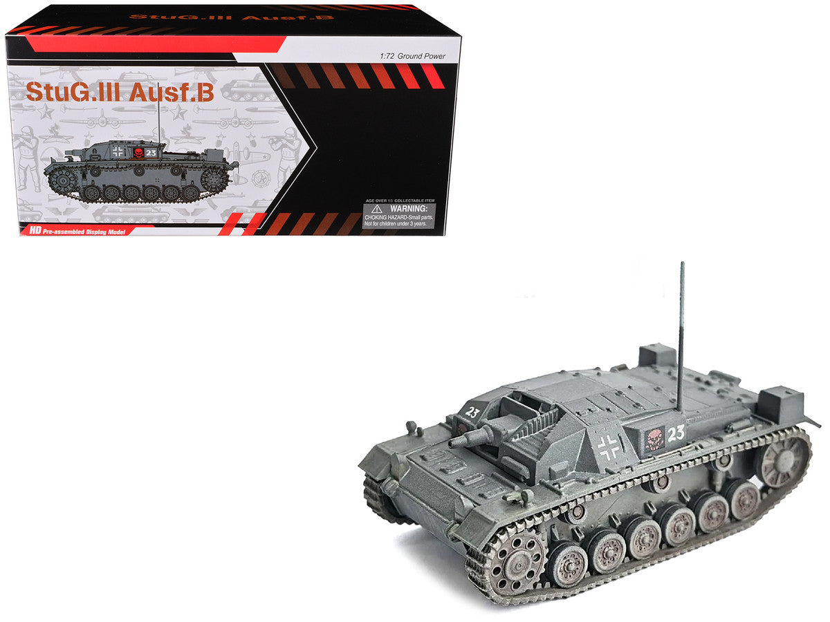 Germany StuG. III Ausf.B Tank "StuG.Abt. 192 Eastern Front" (1941) German Army "NEO Dragon Armor" Series 1/72 Plastic Model by Dragon Models LuxuryLifeWay Online Store