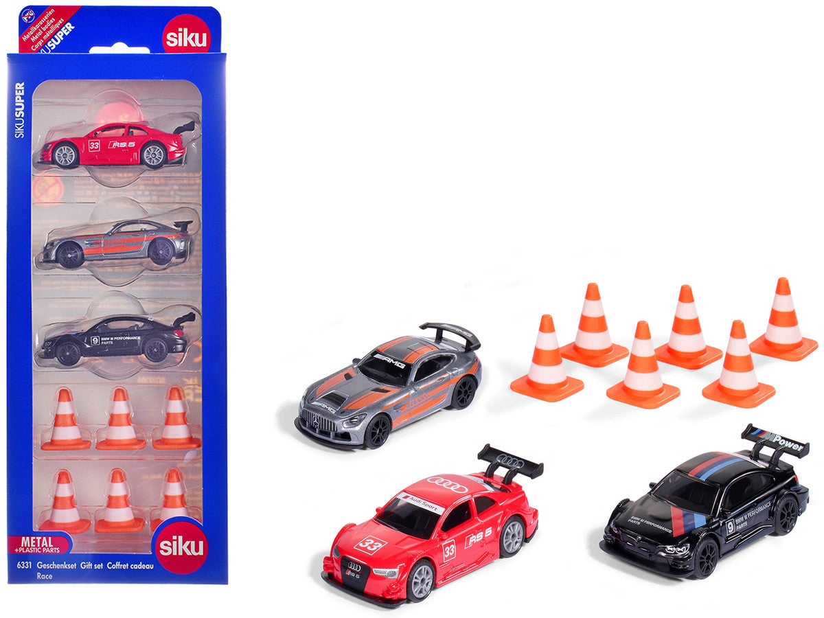 Race Cars 3 Car Set Diecast Models by Siku LuxuryLifeWay Online Store