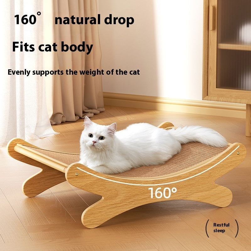 Jute Style Cat Scratch Board Cat Nest Integrated Scratch-resistant Wear-resistant No Dandruff Pets Fashion