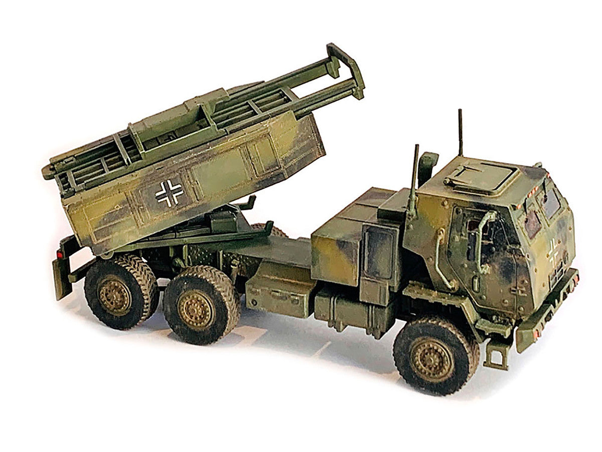 Ukraine M142 High Mobility Artillery Rocket System (HIMARS) Green Camouflage "NEO Dragon Armor" Series 1/72 Plastic Model by Dragon Models LuxuryLifeWay Online Store