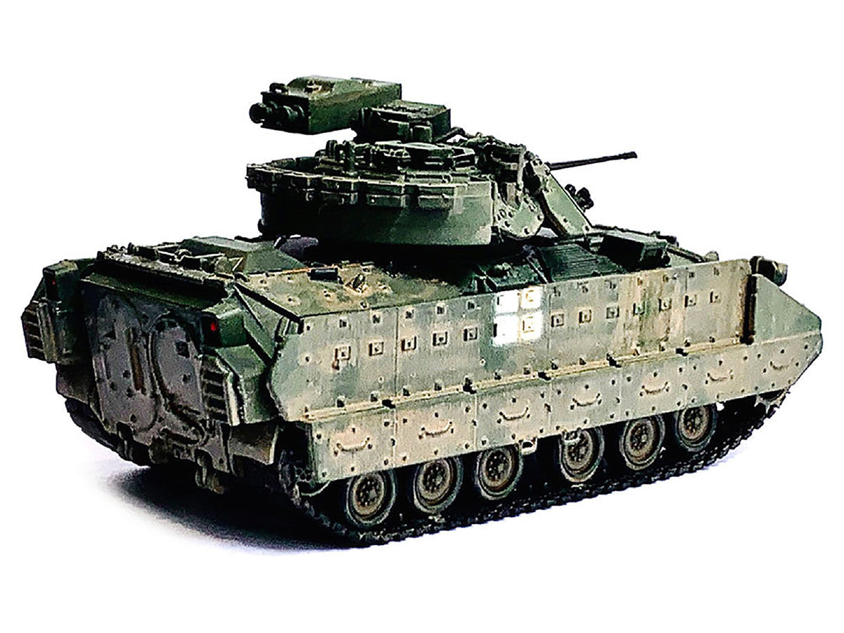 Ukraine M2A2 ODS Light Tank Green Camouflage (Weathered) "NEO Dragon Armor" Series 1/72 Plastic Model by Dragon Models LuxuryLifeWay Online Store
