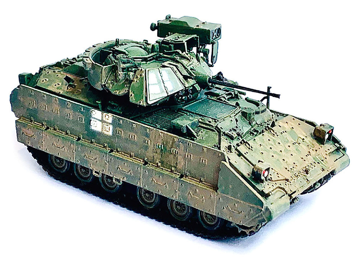 Ukraine M2A2 ODS Light Tank Green Camouflage (Weathered) "NEO Dragon Armor" Series 1/72 Plastic Model by Dragon Models LuxuryLifeWay Online Store