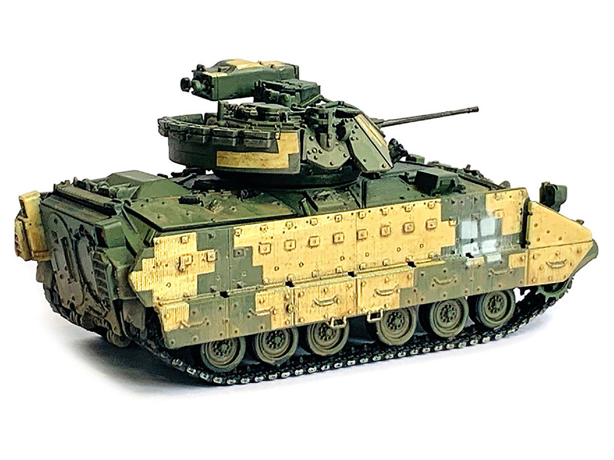 Ukraine M2A2 ODS Light Tank 3-Tone Camouflage "NEO Dragon Armor" Series 1/72 Plastic Model by Dragon Models LuxuryLifeWay Online Store
