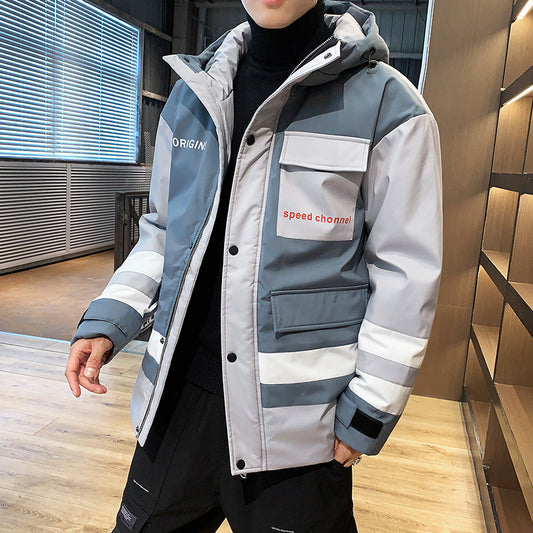 Thick And Warm Cotton-Padded Jacket, Casual Wide And Short Cotton Jacket