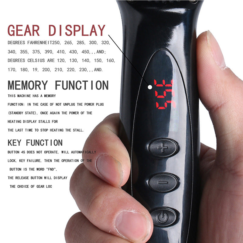 Ceramic Straightening Brush for Styling Hair LadyShow.Store