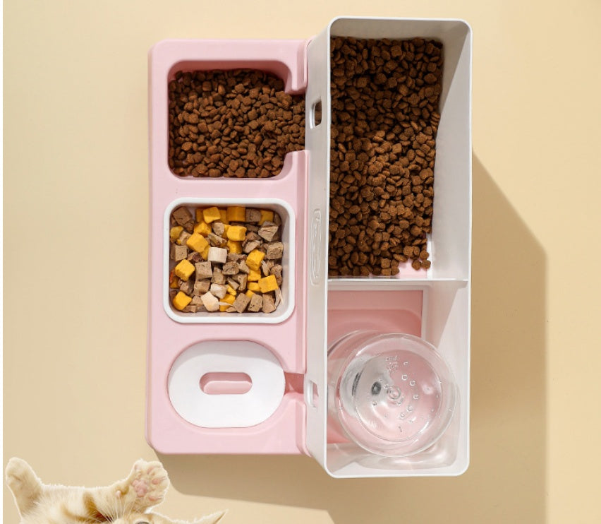New Model Pet Cat Automatic Water Dispenser Dog Feeder Water Dispenser Combined Dog Pet Supplies Pets Fashion