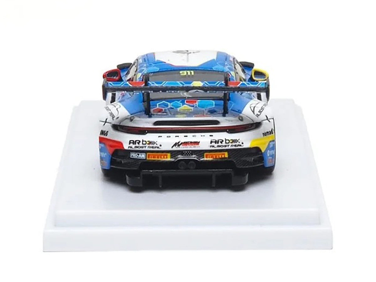 Porsche 911 GT3 R (992) #911 Alessandro Ghiretti - Huang Ruohan "Absolute Racing Presentation Car" "GT World Challenge Asia - Sepang" (2026) 1/64 Diecast Model Car by Almost Real LuxuryLifeWay Online Store